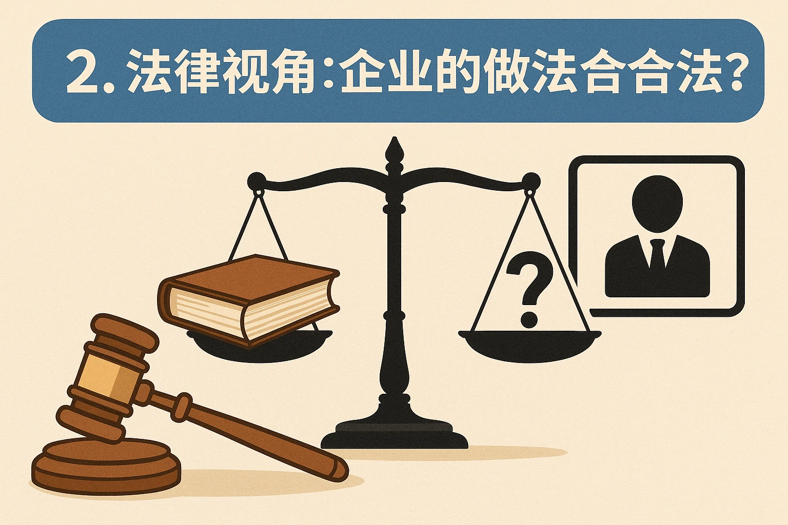 2. 法律视角：企业的做法是否合法？