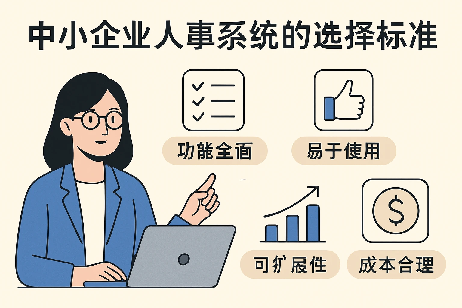 中小企业人事系统的选择标准