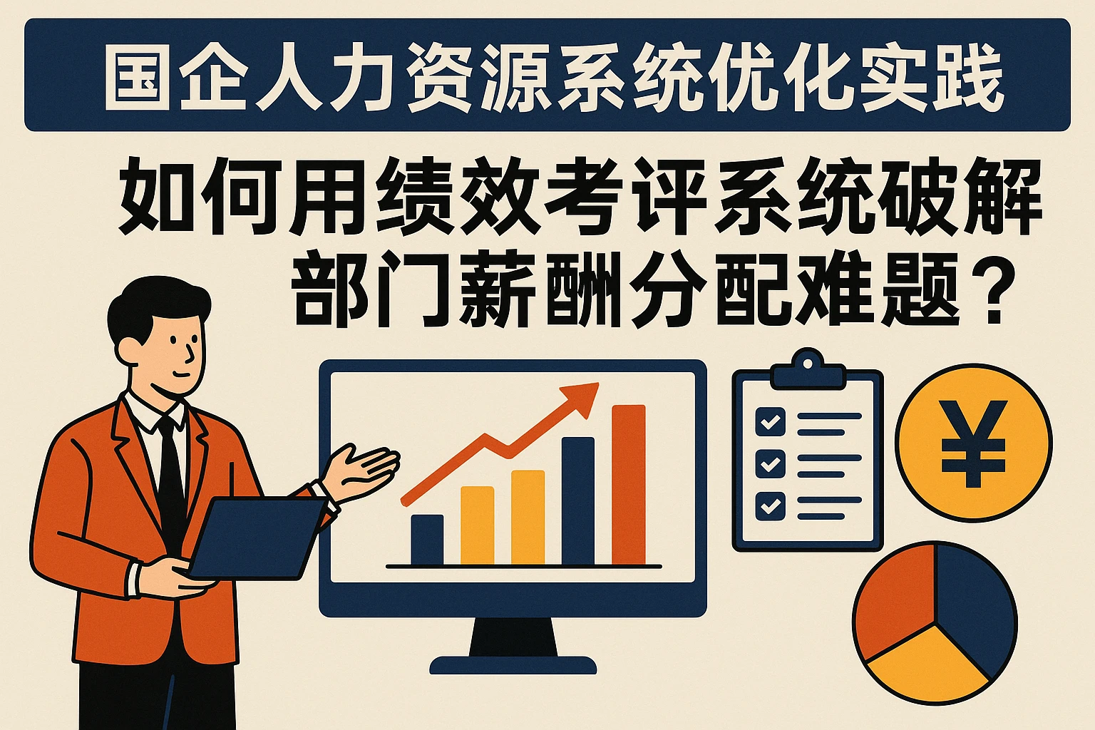 国企人力资源系统优化实践：如何用绩效考评系统破解部门薪酬分配难题？