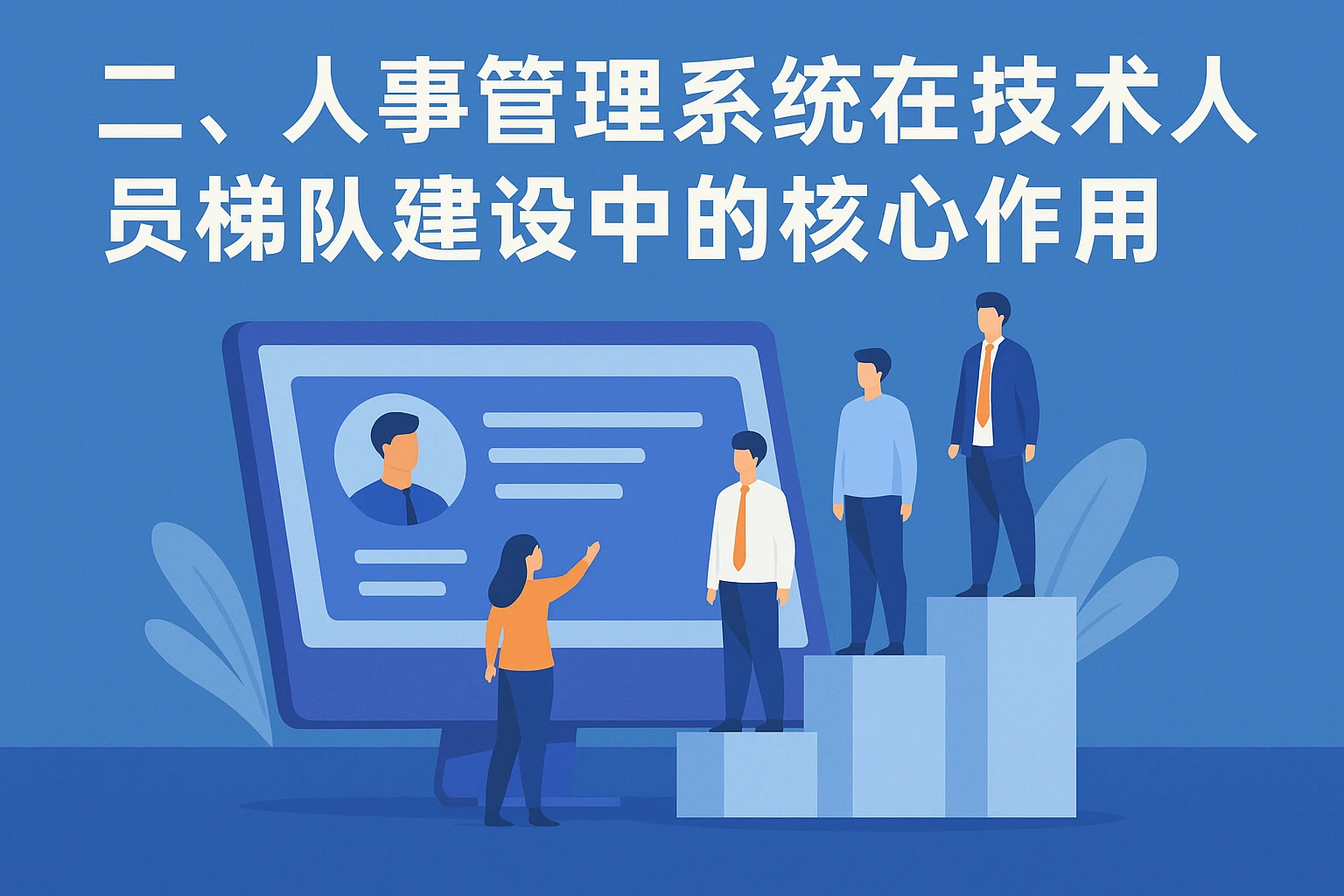 二、人事管理系统在技术人员梯队建设中的核心作用
