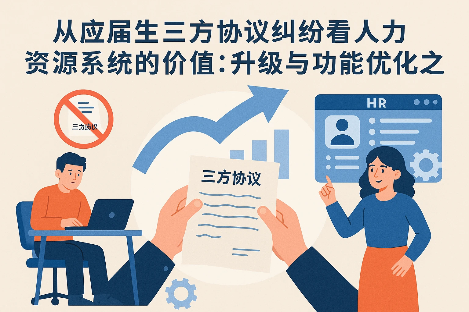 从应届生三方协议纠纷看人力资源系统的价值:升级与功能优化之路