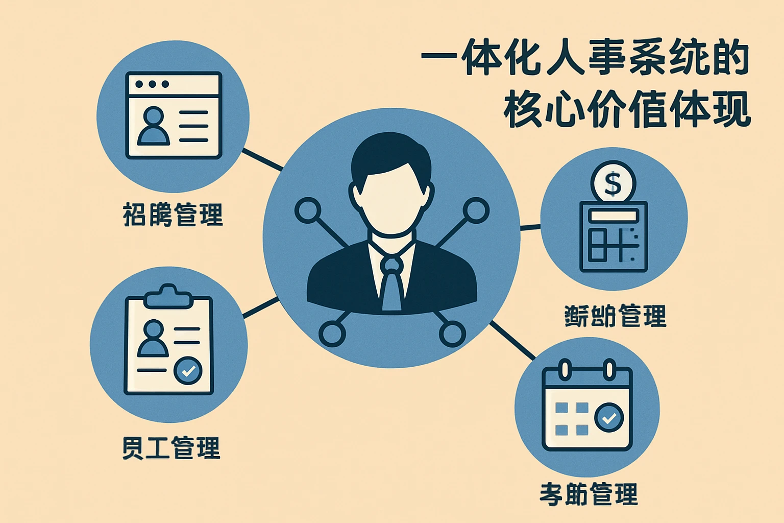 一体化人事系统的核心价值体现