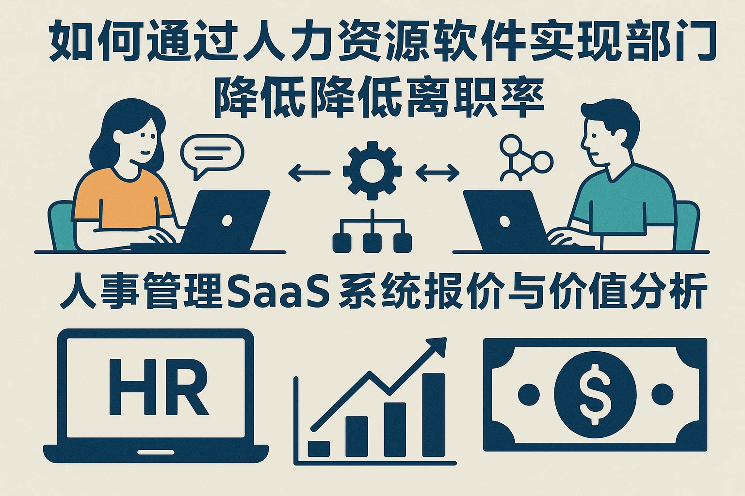 如何通过人力资源软件实现部门协同降低离职率：人事管理SaaS系统报价与价值分析