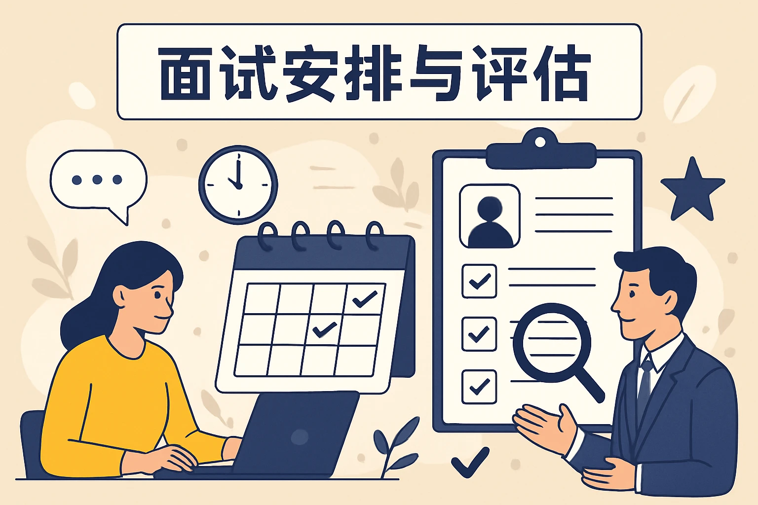 面试安排与评估