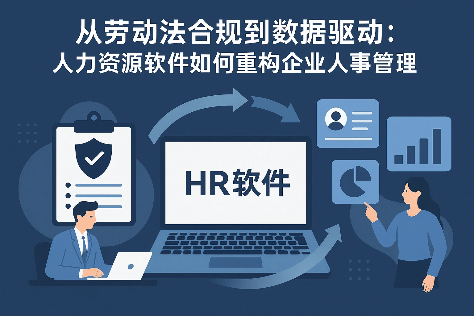 从劳动法合规到数据驱动：人力资源软件如何重构企业人事管理