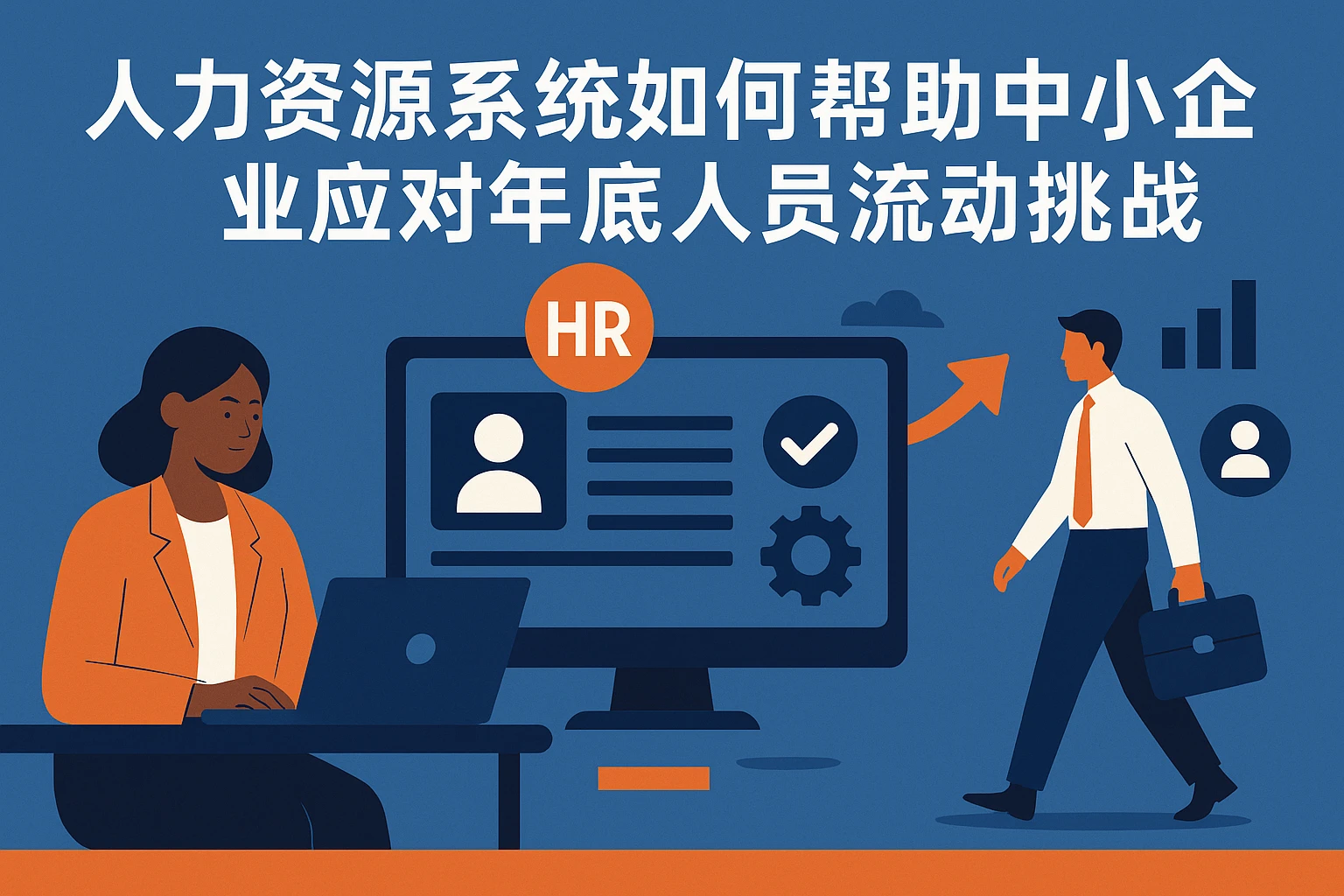 人力资源系统如何帮助中小企业应对年底人员流动挑战