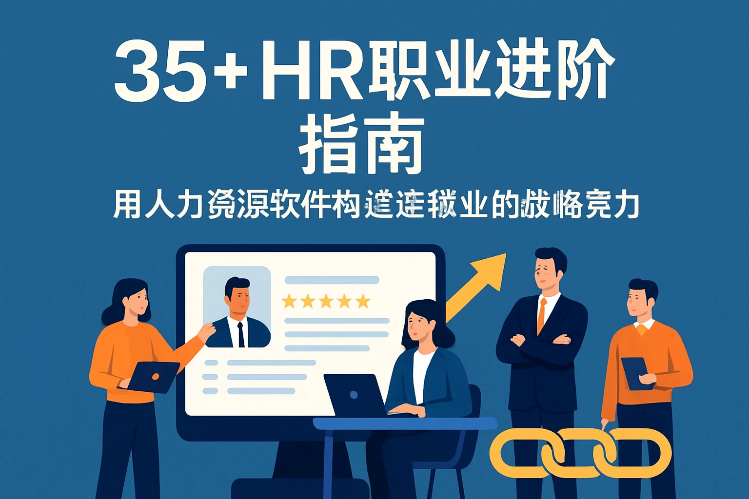 35+HR职业进阶指南：用人力资源软件构建连锁企业的战略竞争力