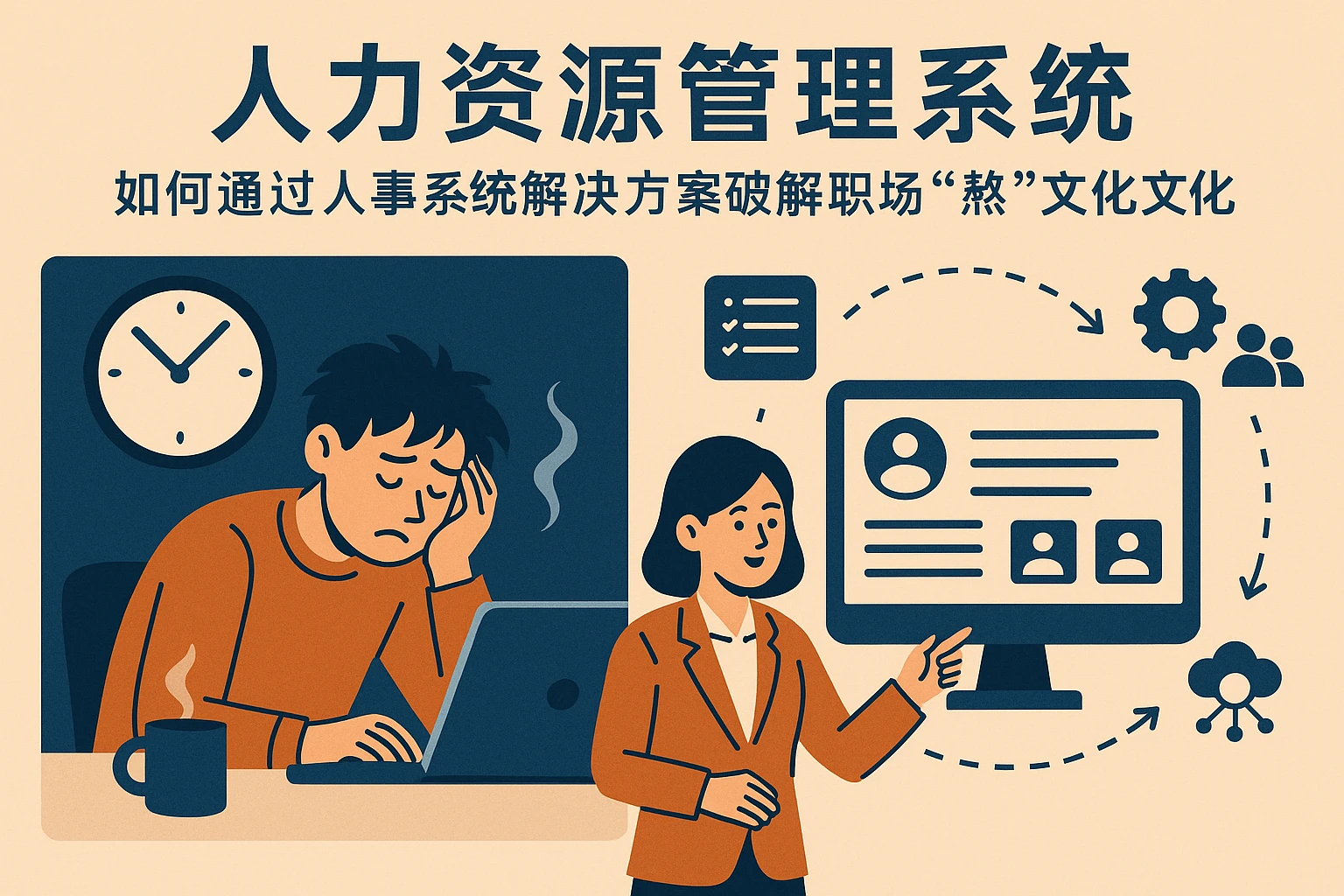 人力资源管理系统:如何通过人事系统解决方案破解职场