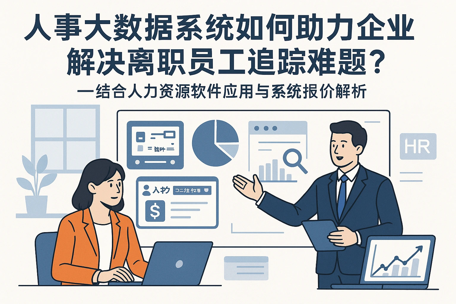 人事大数据系统如何助力企业解决离职员工追踪难题？——结合人力资源软件应用与系统报价解析