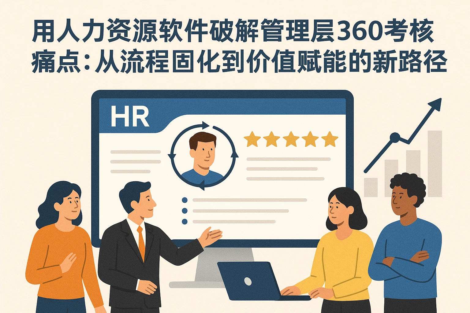 用人力资源软件破解管理层360考核痛点：从流程固化到价值赋能的创新路径