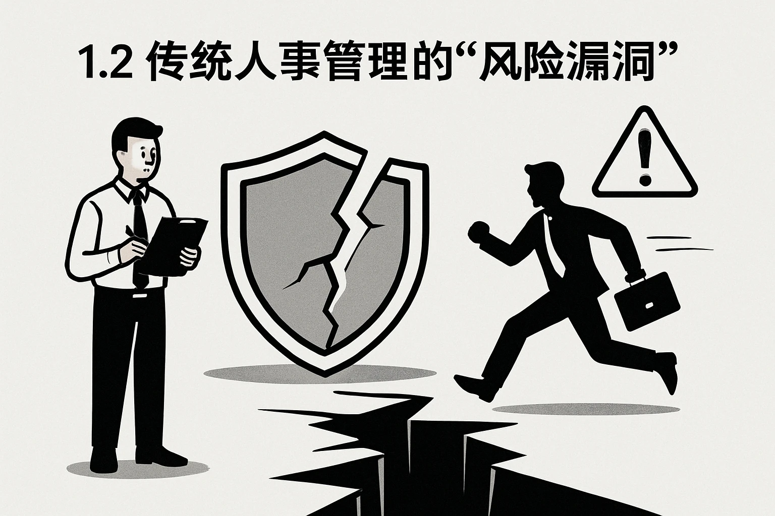 1.2 传统人事管理的“风险漏洞”