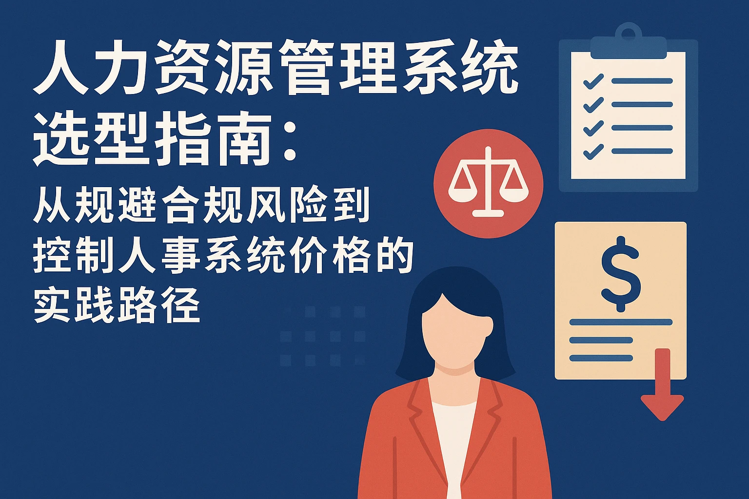 人力资源管理系统选型指南：从规避合规风险到控制人事系统价格的实践路径