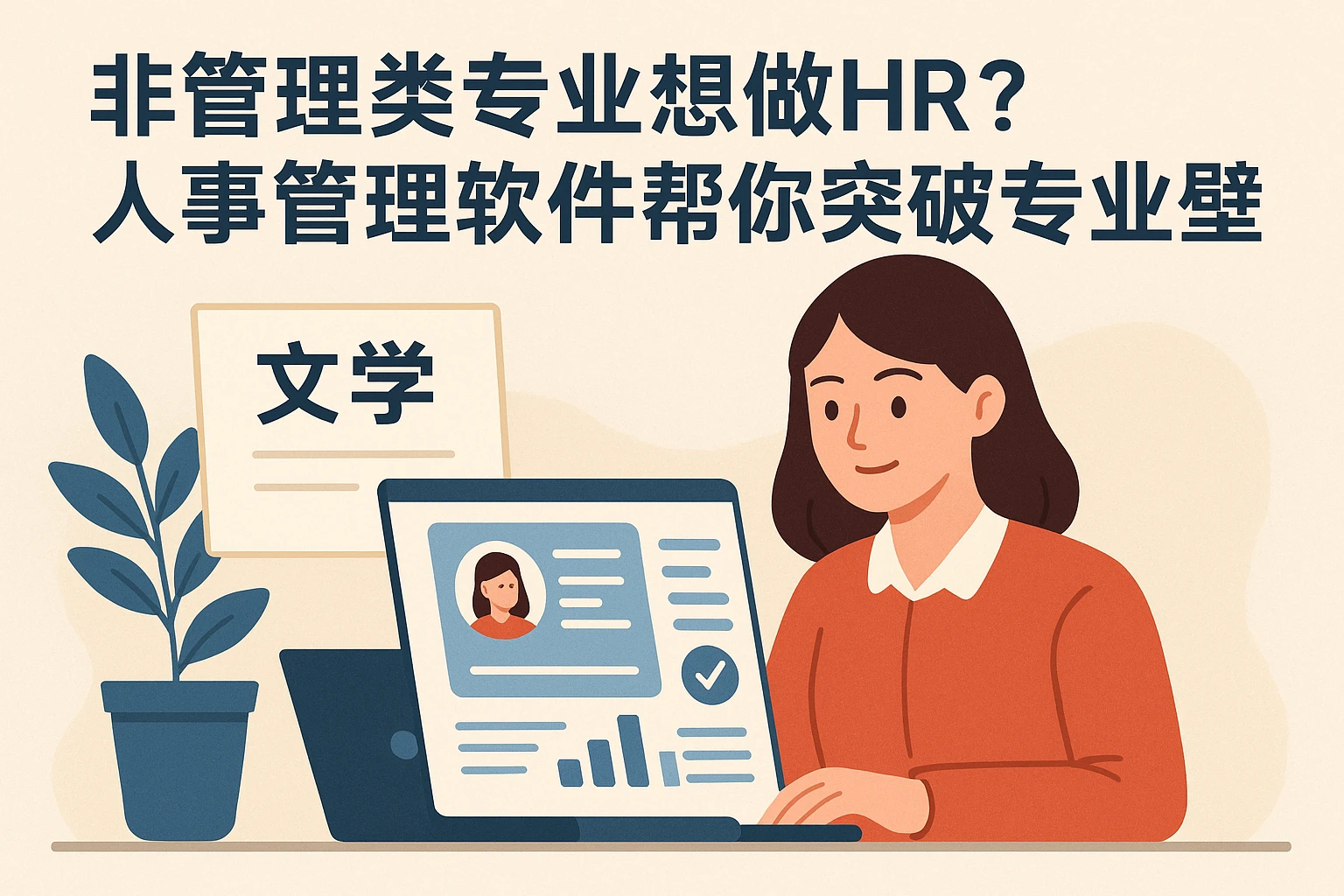 非管理类专业想做HR？人事管理软件帮你突破专业壁垒