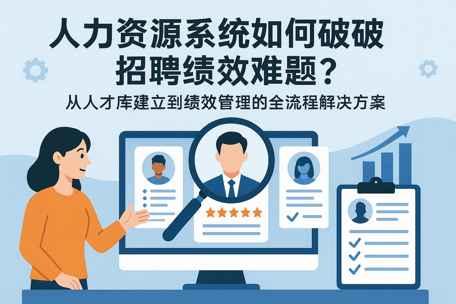 人力资源系统如何破解招聘绩效难题？从人才库建立到绩效管理的全流程解决方案