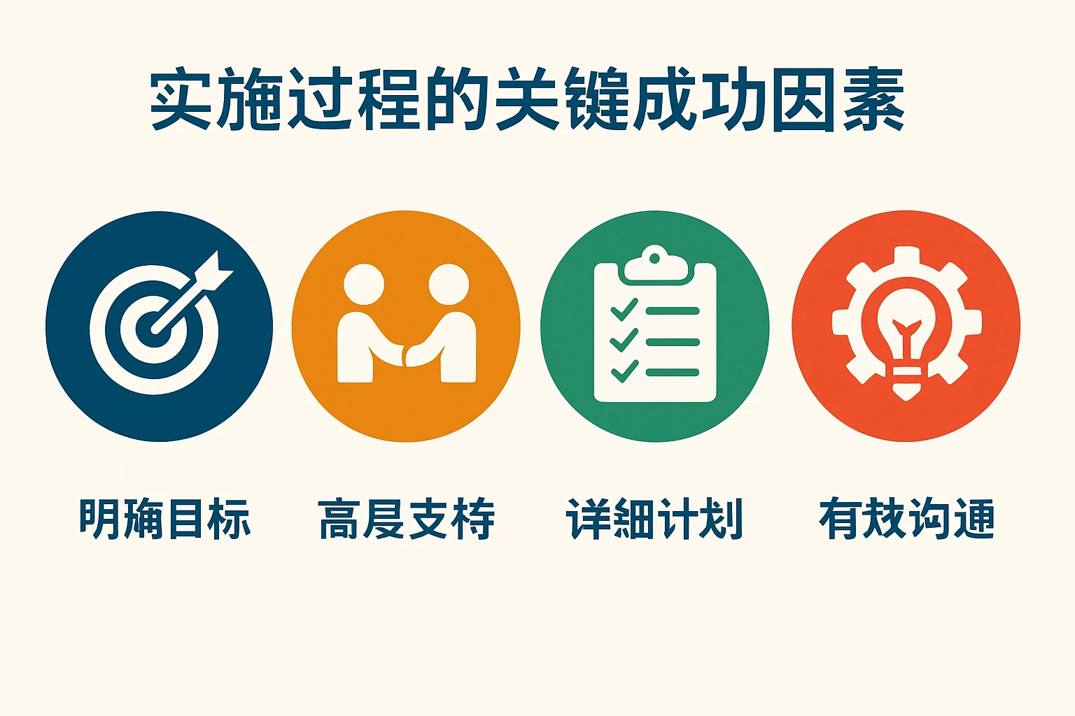 实施过程的关键成功因素