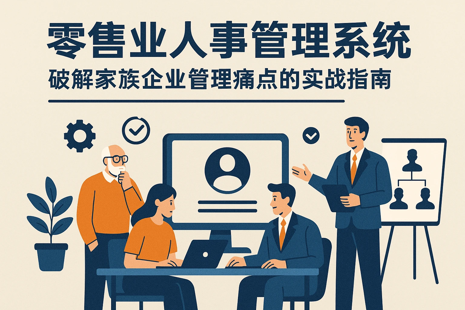 零售业人事管理系统:破解家族企业管理痛点的实战指南