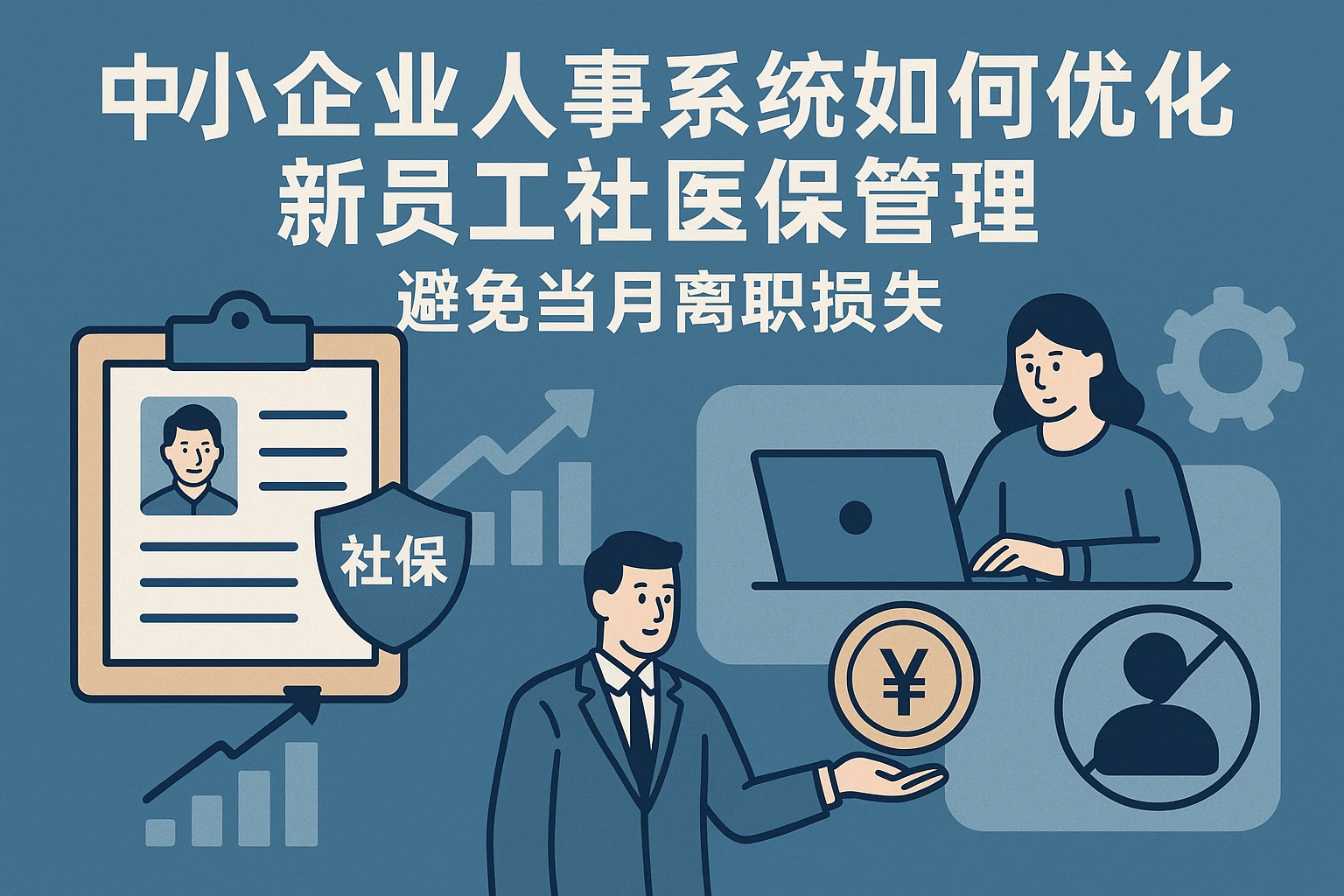中小企业人事系统如何优化新员工社医保管理,避免当月离职损失