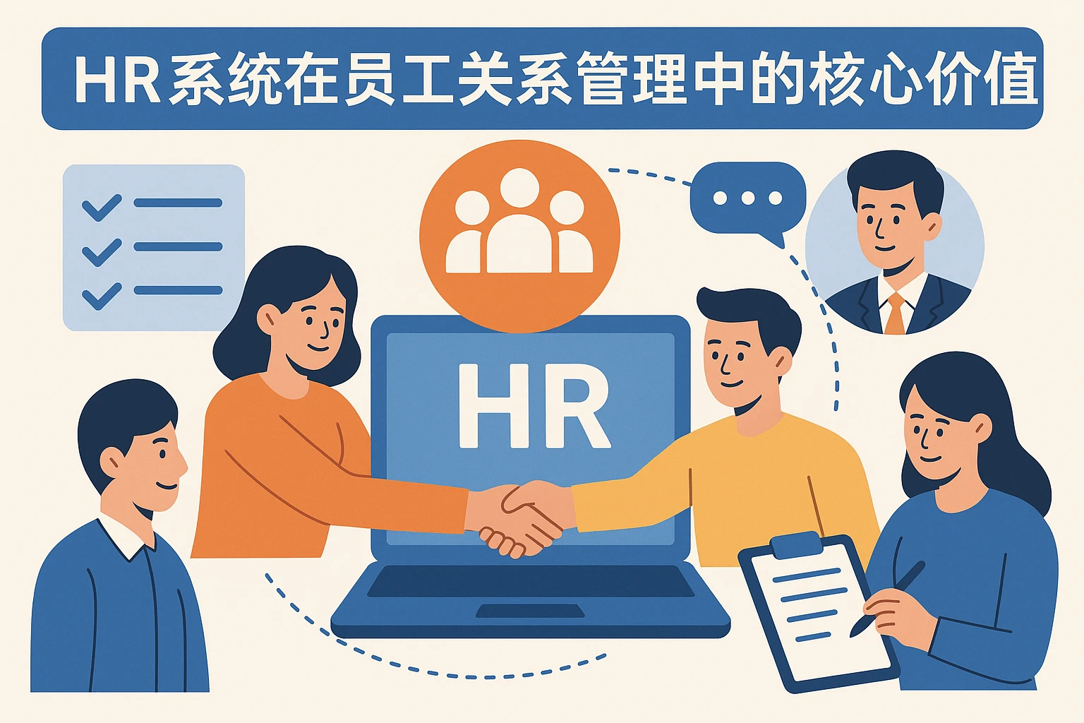 HR系统在员工关系管理中的核心价值