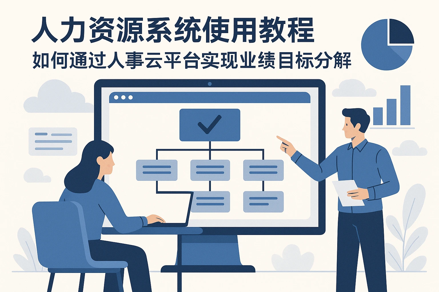 人力资源系统使用教程：如何通过人事云平台实现业绩目标分解