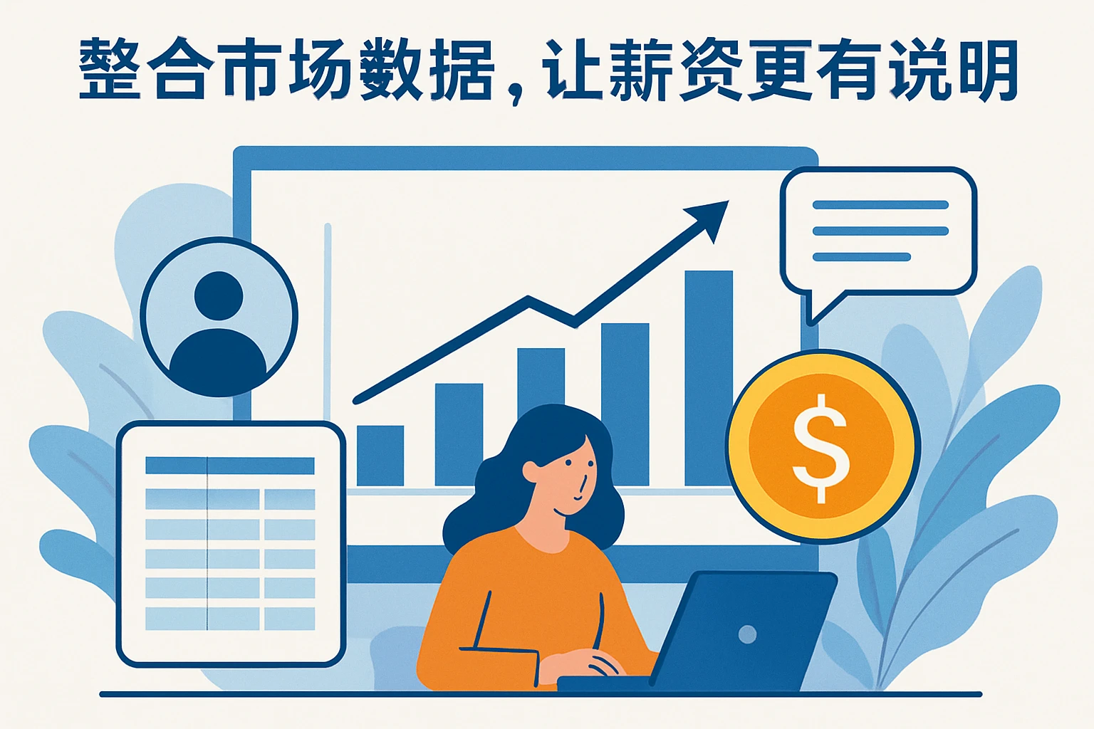 2. 整合市场数据，让薪资更有说服力