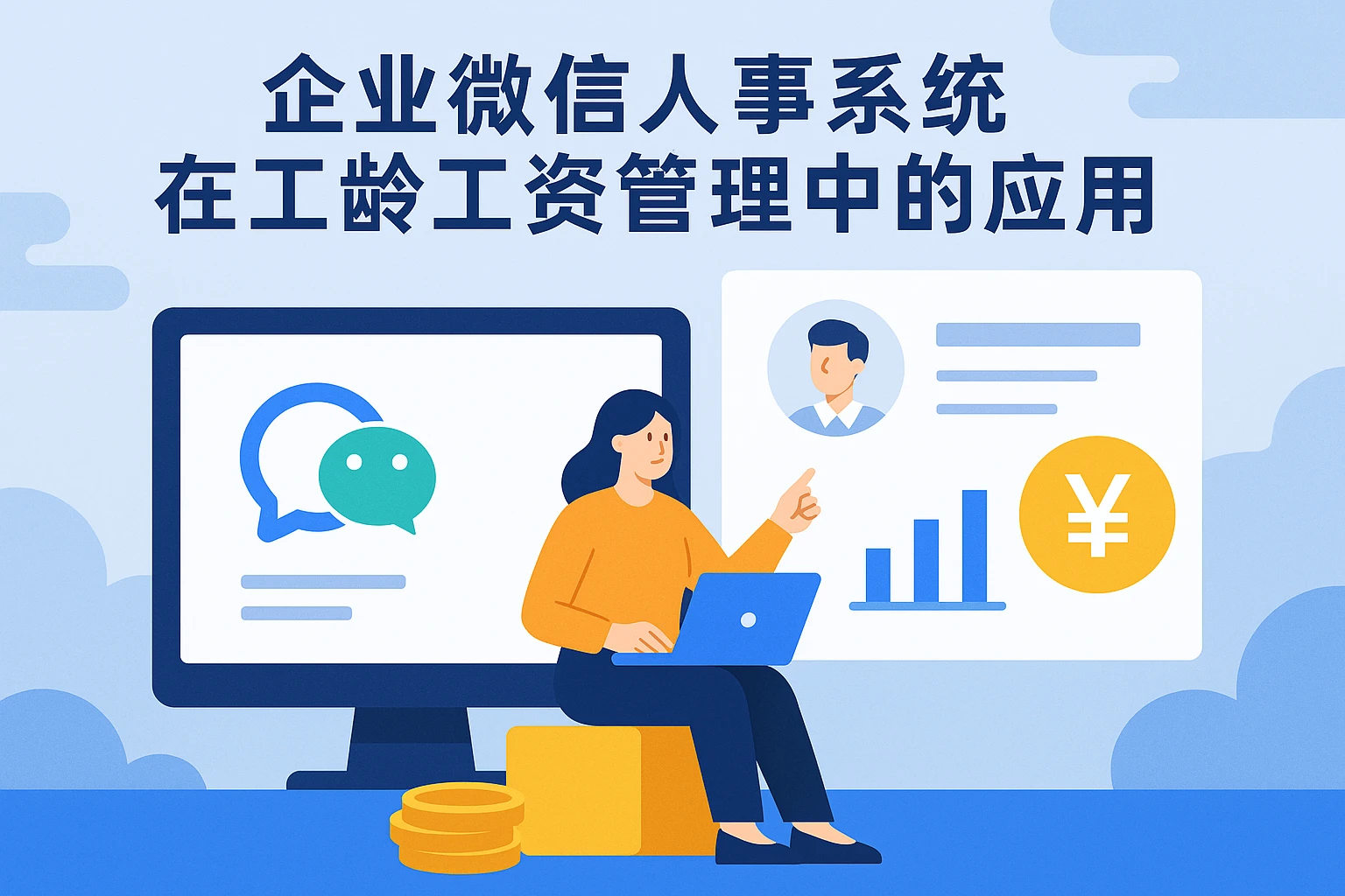 企业微信人事系统在工龄工资管理中的应用