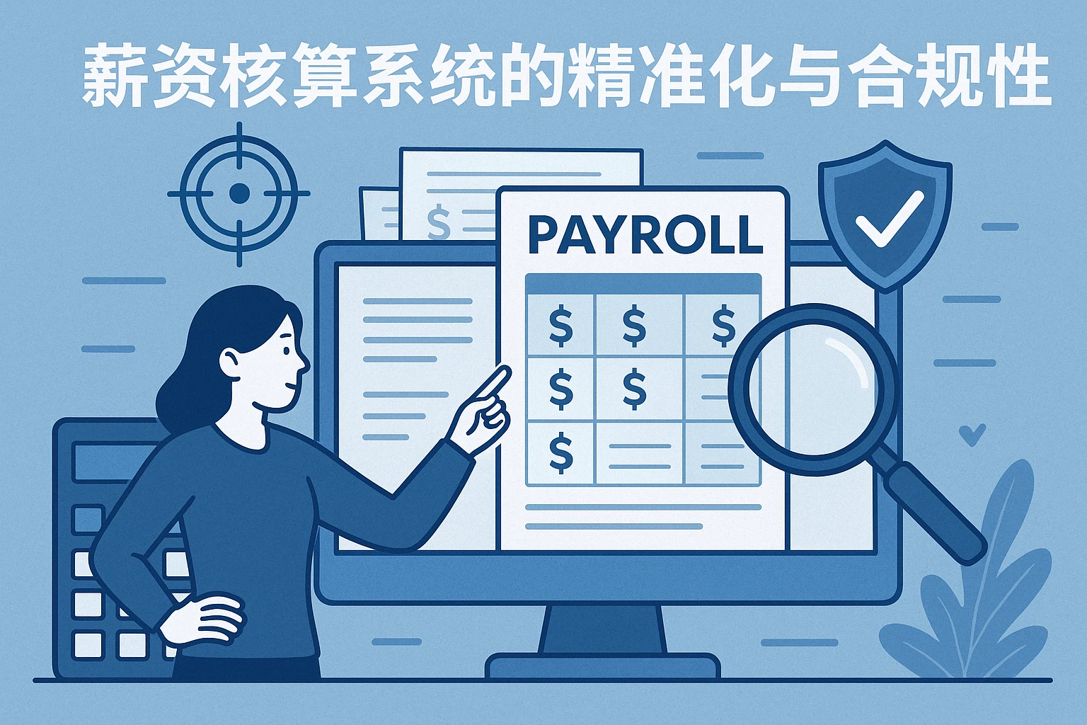 薪资核算系统的精准化与合规性管理