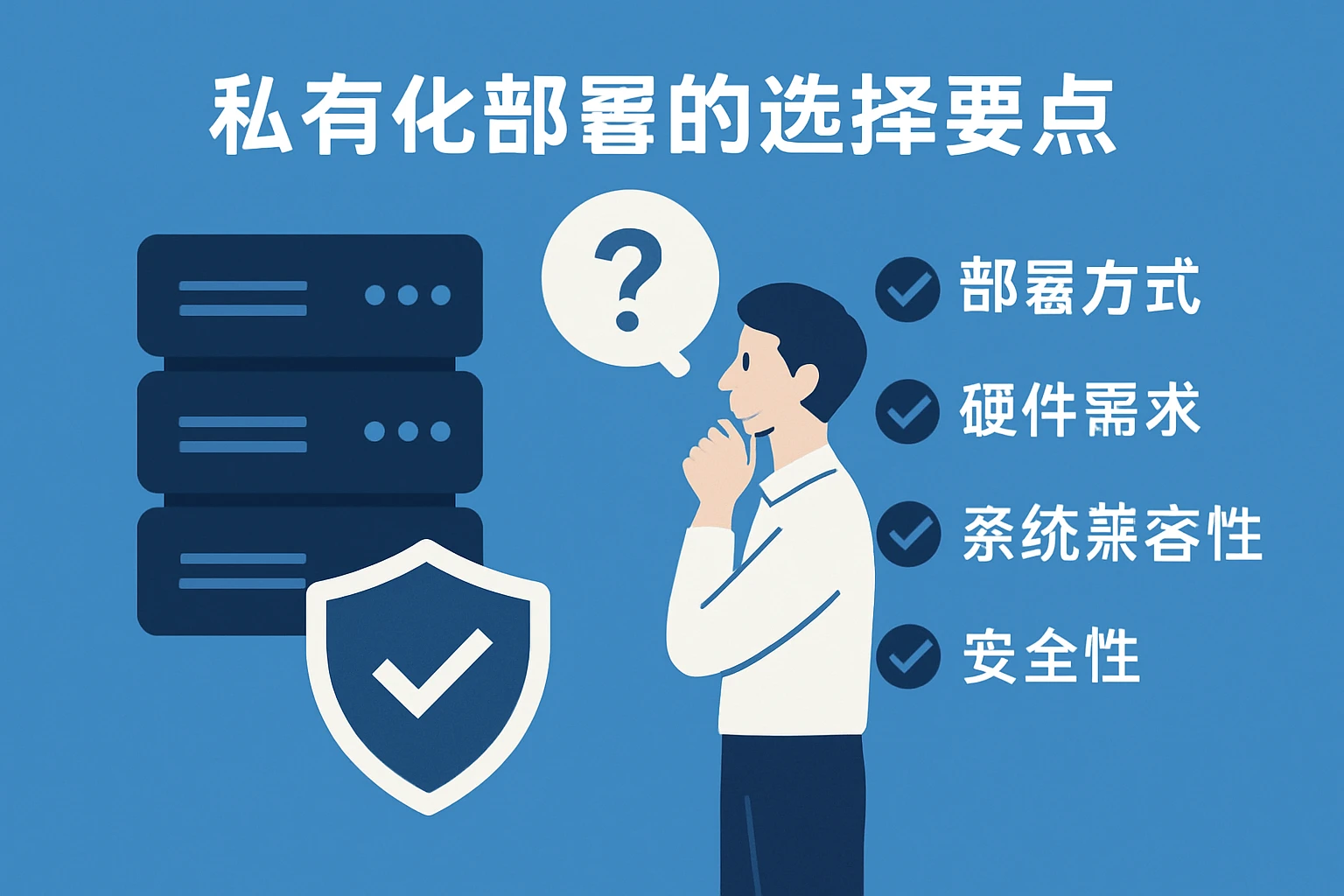 2. 私有化部署的选择要点