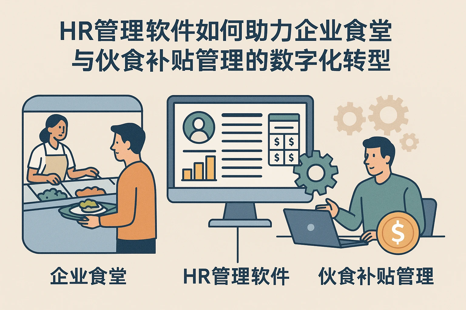 HR管理软件如何助力企业食堂与伙食补贴管理的数字化转型