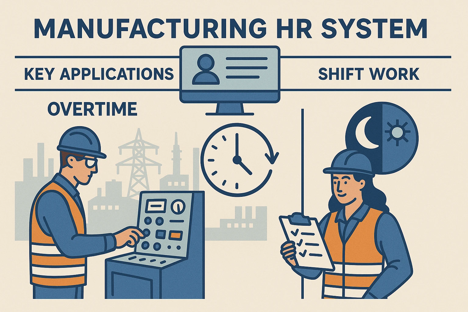 制造业人事系统在公用事业行业三班倒加班管理中的关键应用