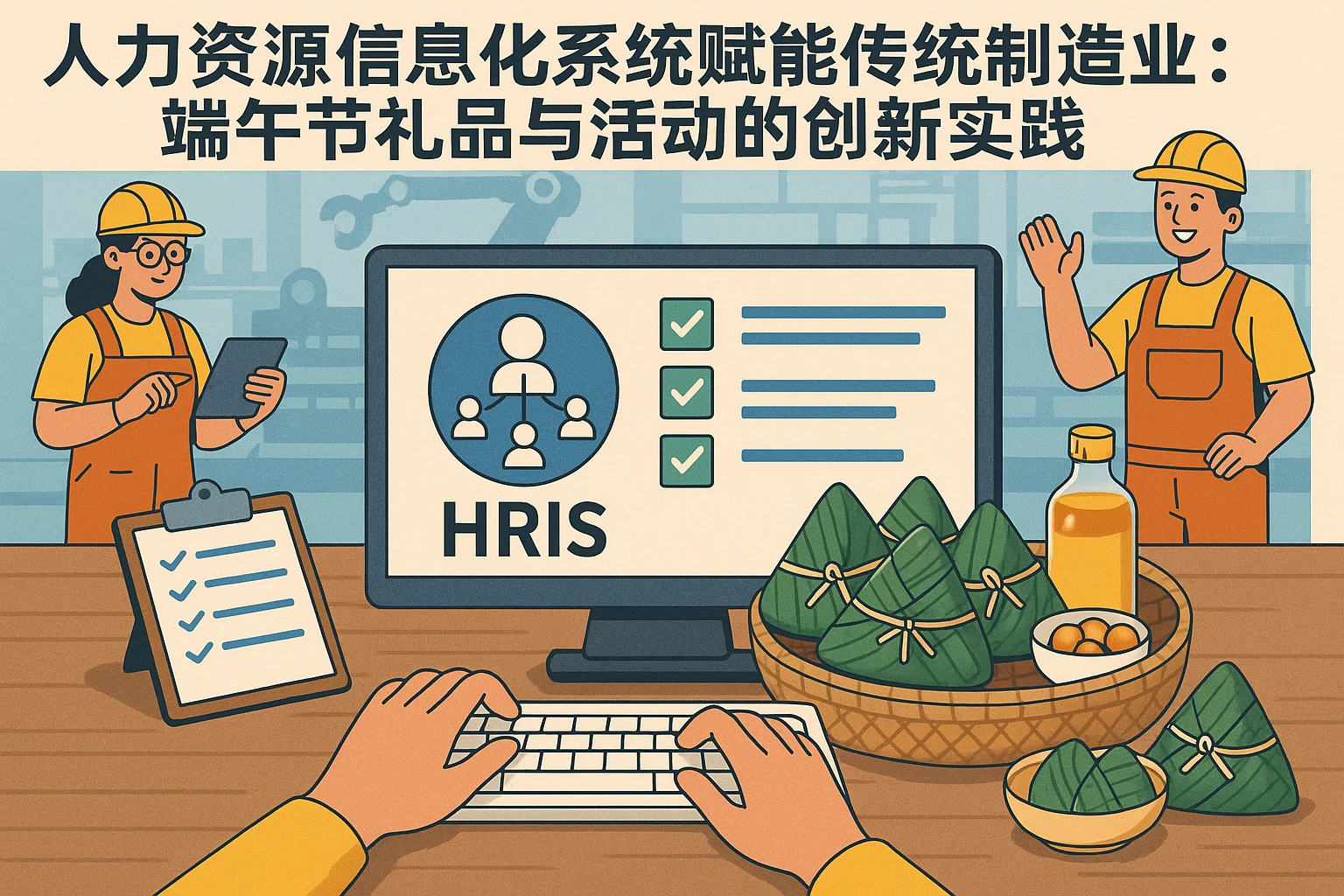 人力资源信息化系统赋能传统制造业:端午节礼品与活动的创新实践