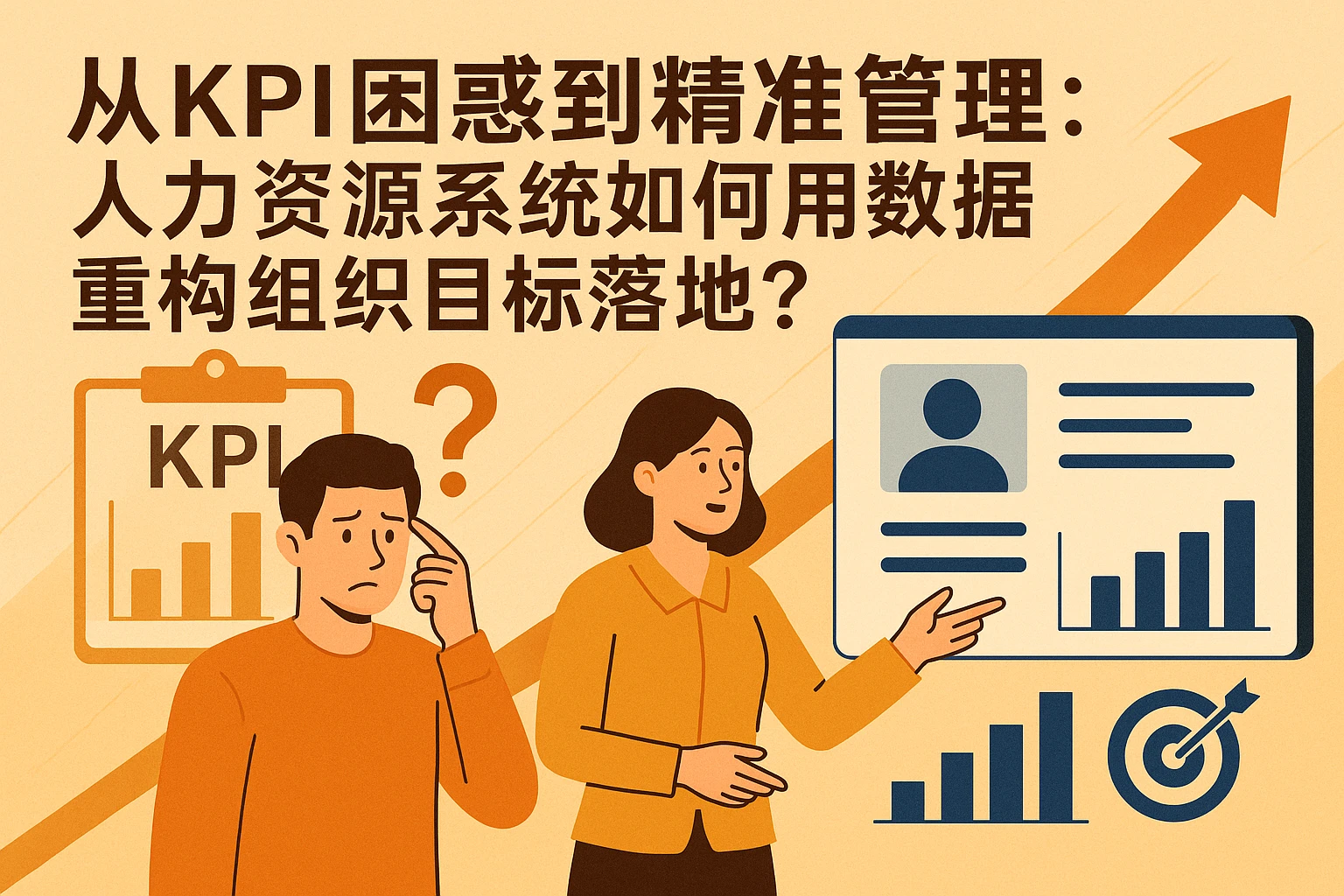 从KPI困惑到精准管理：人力资源系统如何用数据重构组织目标落地？