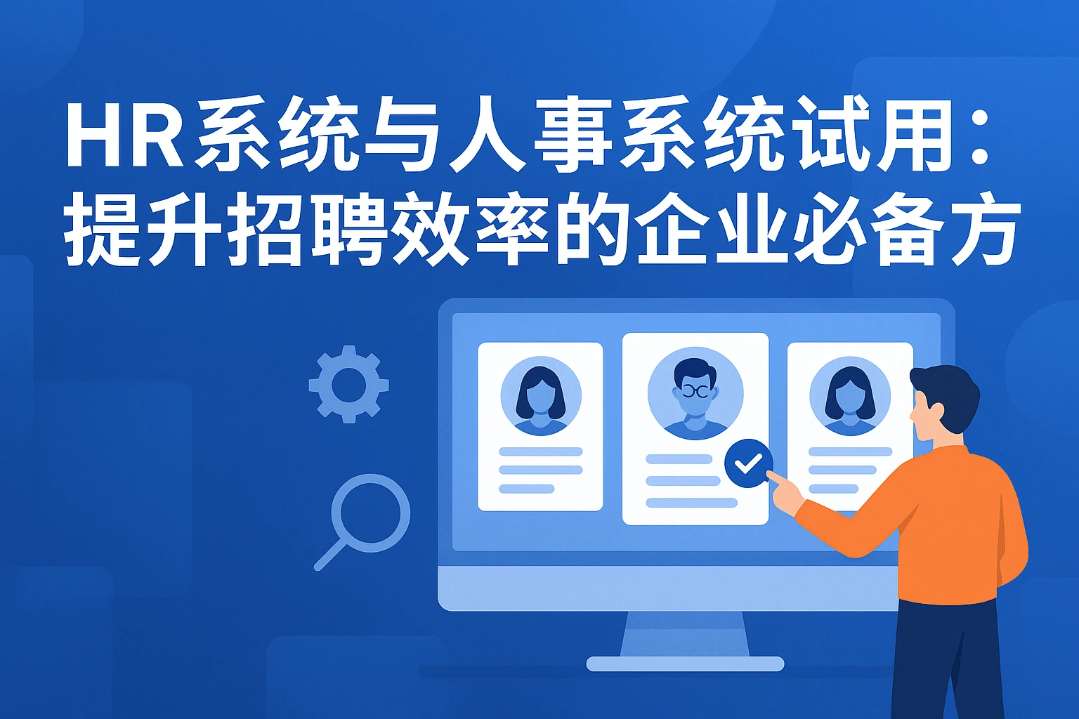 HR系统与人事系统试用:提升招聘效率的企业必备方案