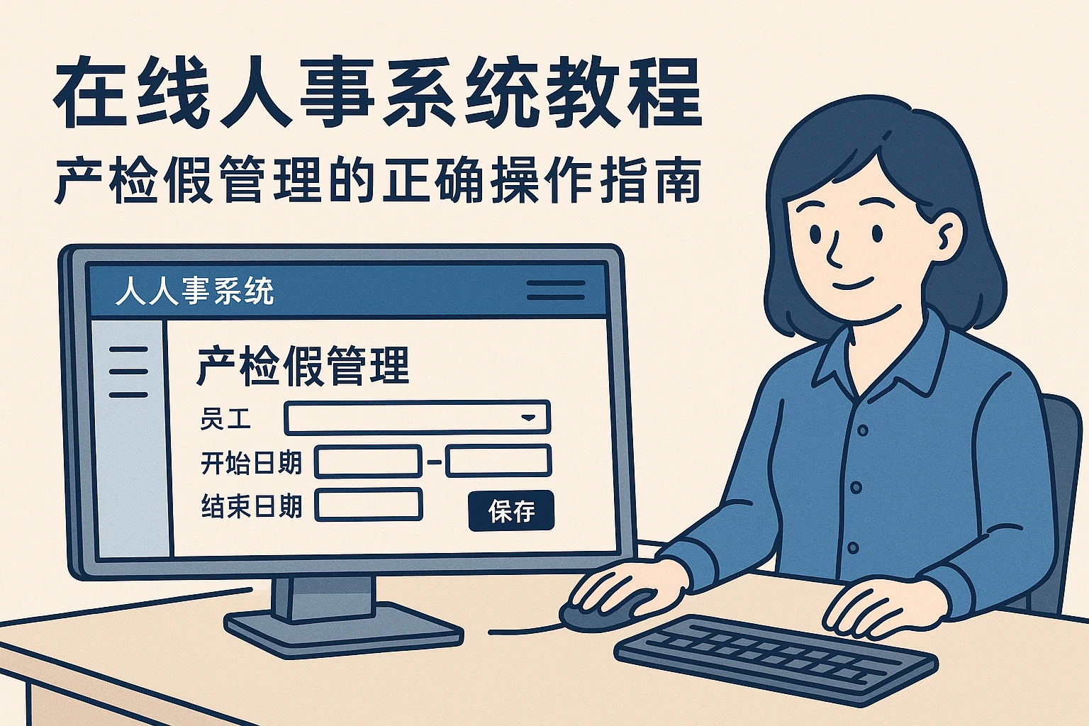 在线人事系统教程：产检假管理的正确操作指南