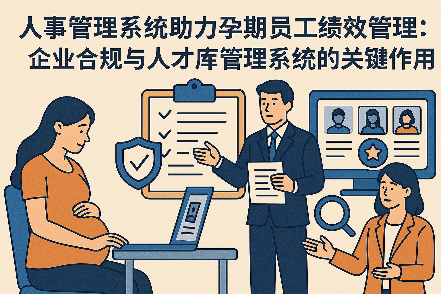 人事管理系统助力孕期员工绩效管理:企业合规与人才库管理系统的关键作用