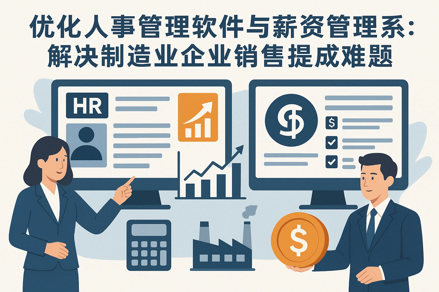 优化人事管理软件与薪资管理系统：解决制造业企业销售提成难题