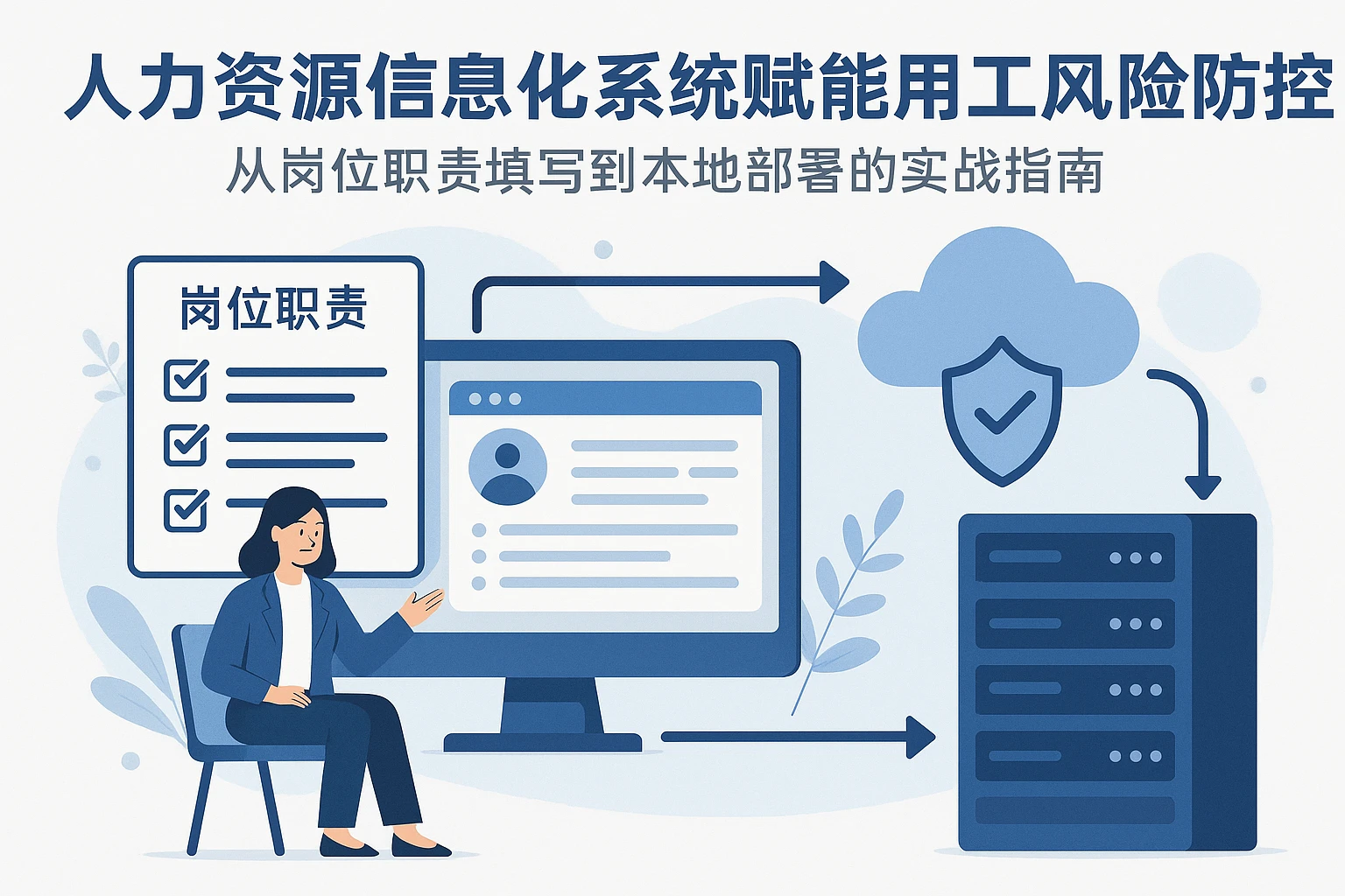 人力资源信息化系统赋能用工风险防控:从岗位职责填写到本地部署的实战指南