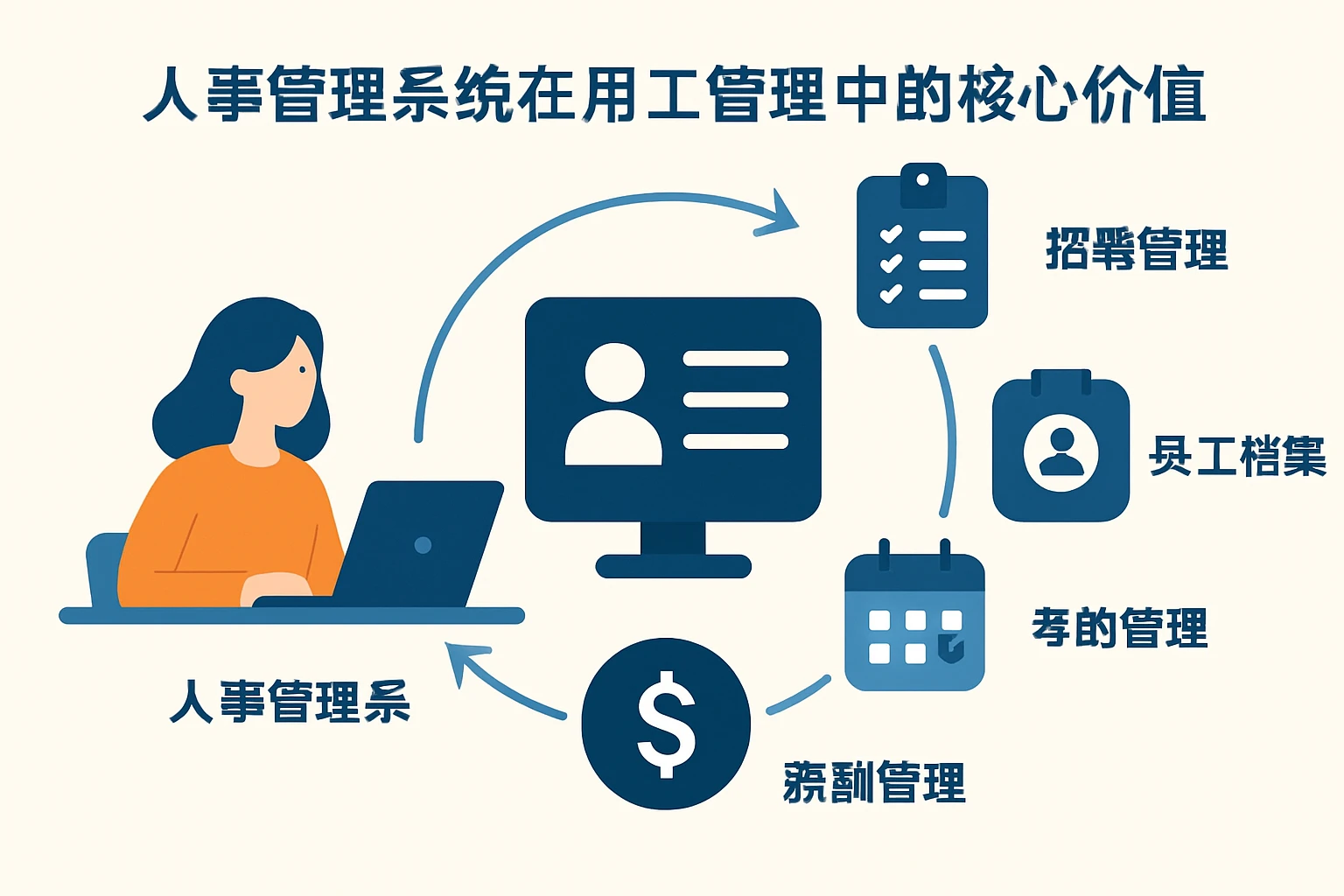 人事管理系统在用工管理中的核心价值