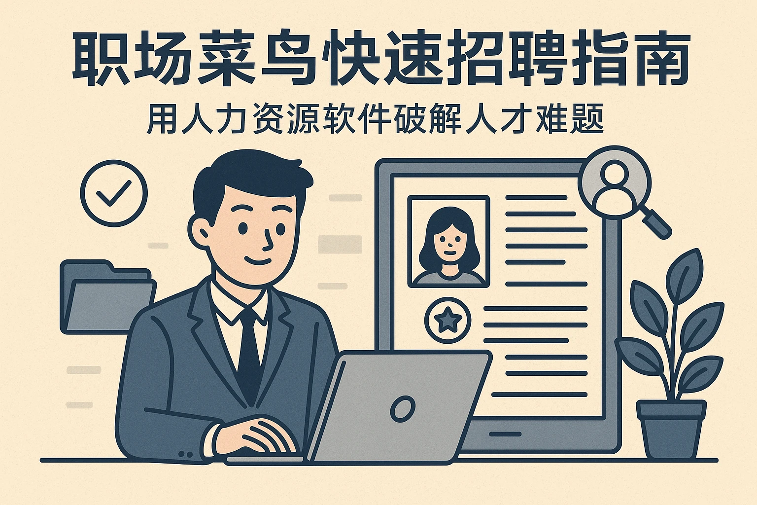 职场菜鸟快速招聘指南：用人力资源软件破解人才难题