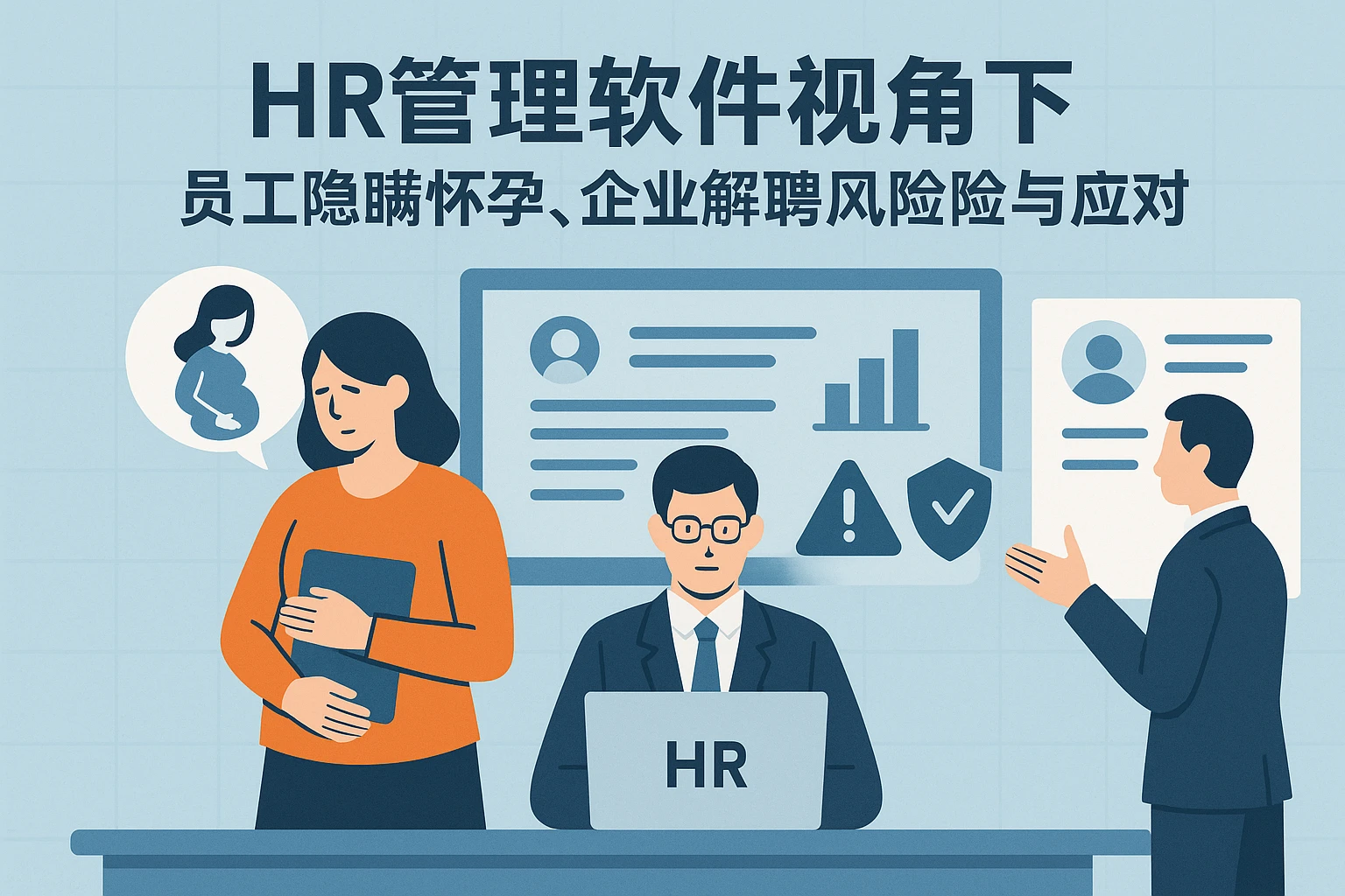 HR管理软件视角下：员工隐瞒怀孕，企业解聘风险与应对