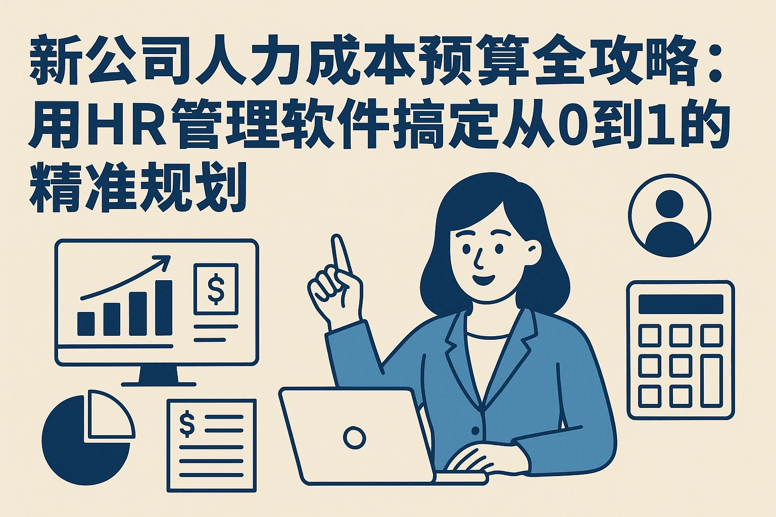 新公司人力成本预算全攻略：用HR管理软件搞定从0到1的精准规划