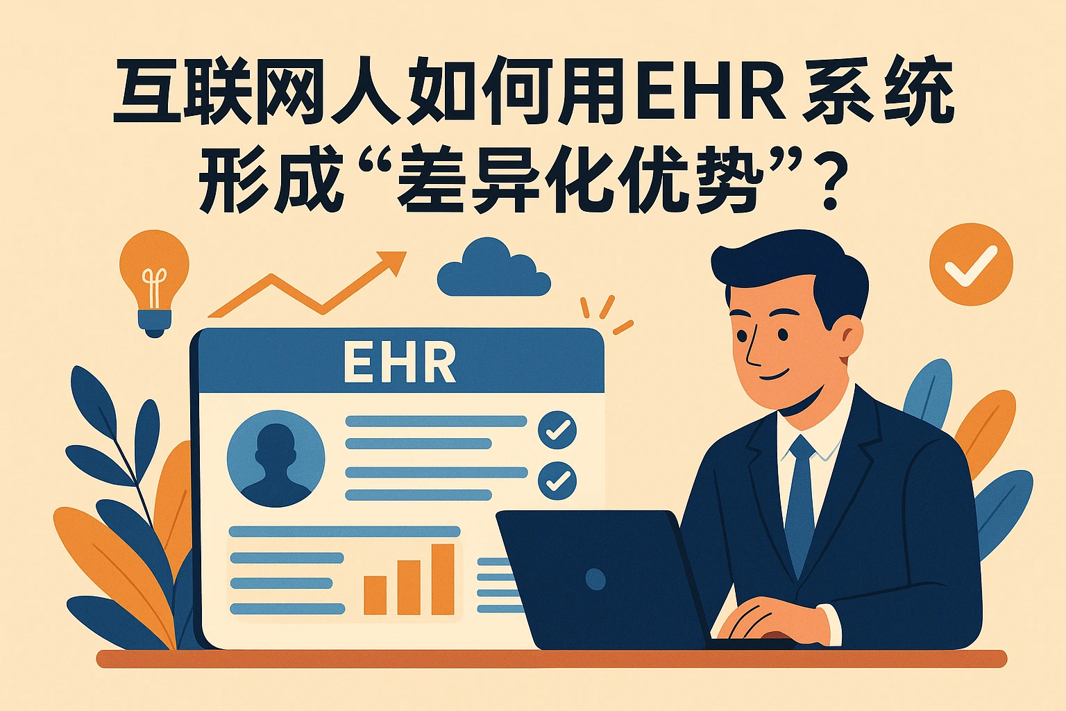 2. 互联网人如何用EHR系统形成“差异化优势”?