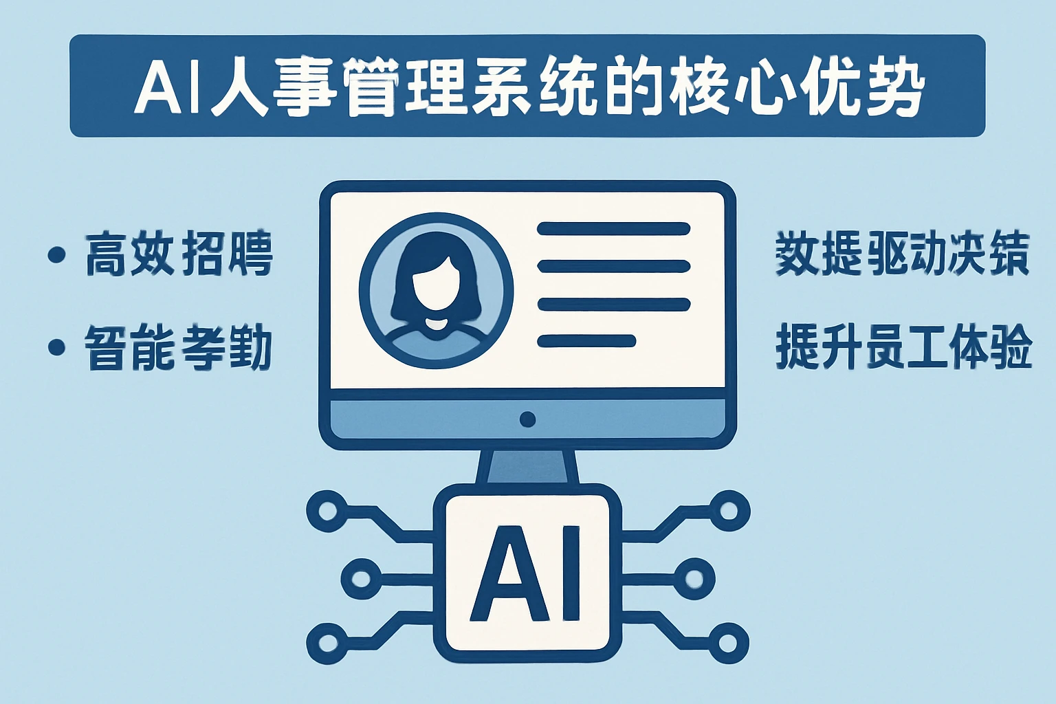 AI人事管理系统的核心优势