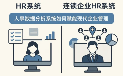 HR系统与连锁企业HR系统：人事数据分析系统如何赋能现代企业管理
