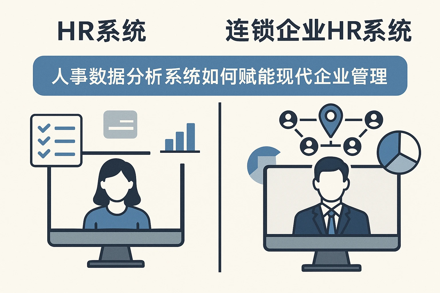 HR系统与连锁企业HR系统：人事数据分析系统如何赋能现代企业管理