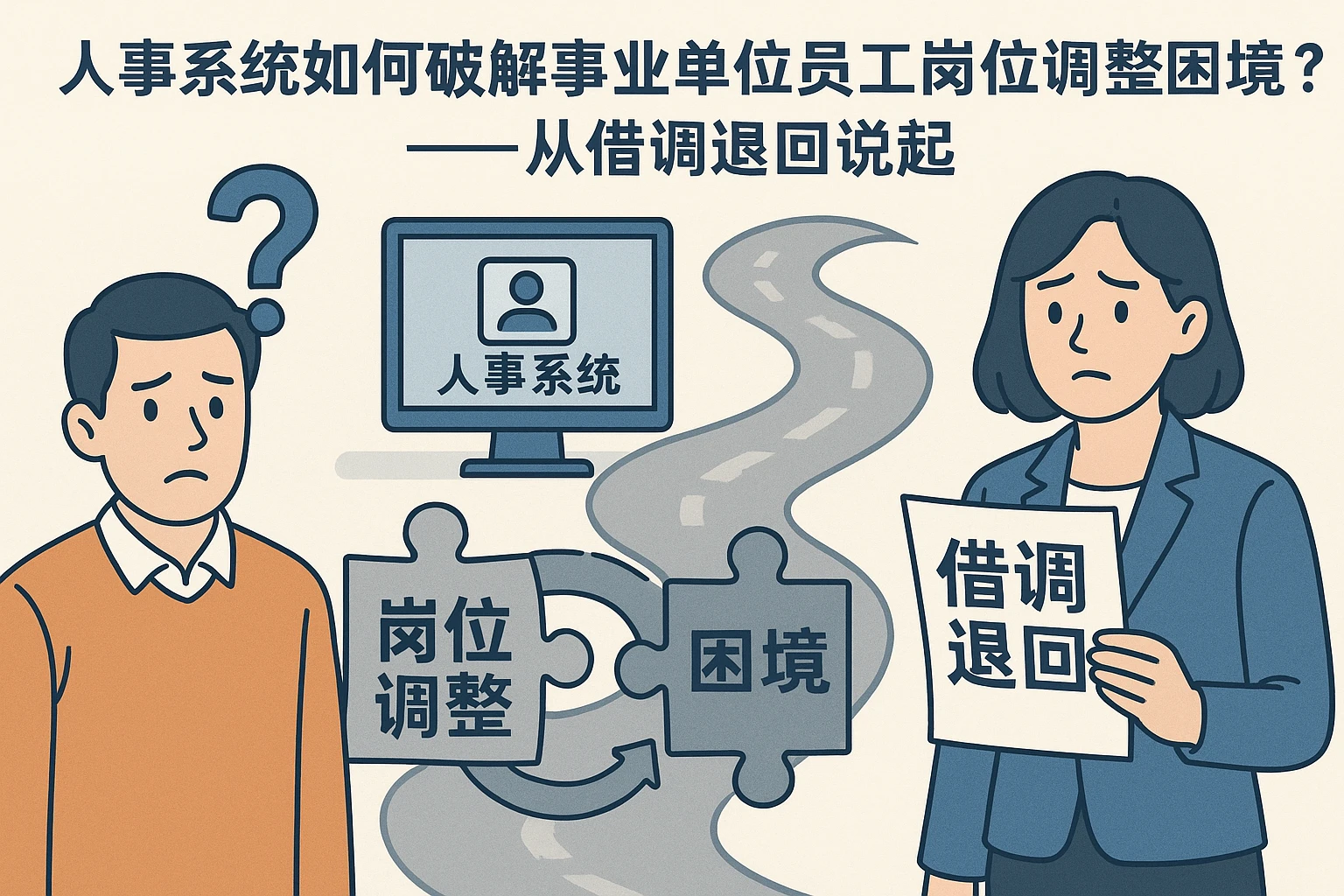 人事系统如何破解事业单位员工岗位调整困境？——从借调退回说起