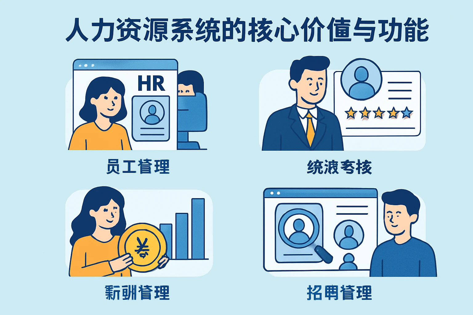 人力资源系统的核心价值与功能