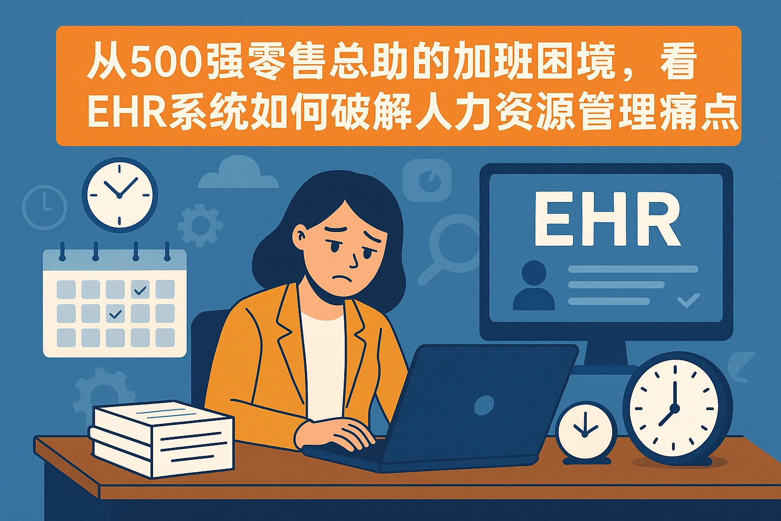从500强零售总助的加班困境，看EHR系统如何破解人力资源管理痛点