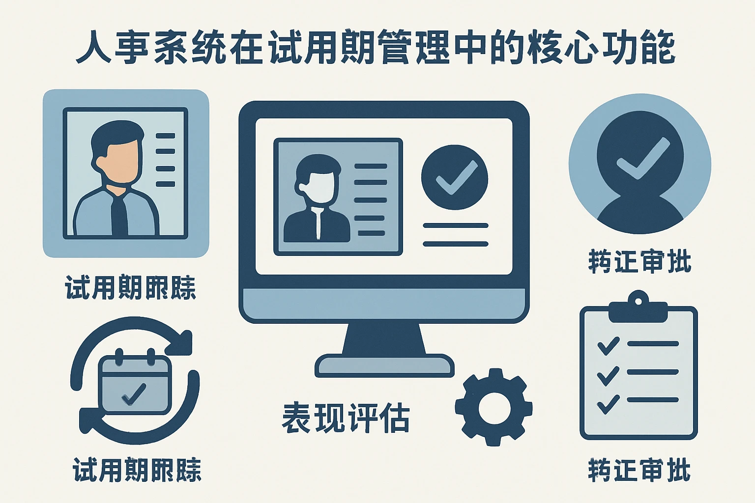 人事系统在试用期管理中的核心功能