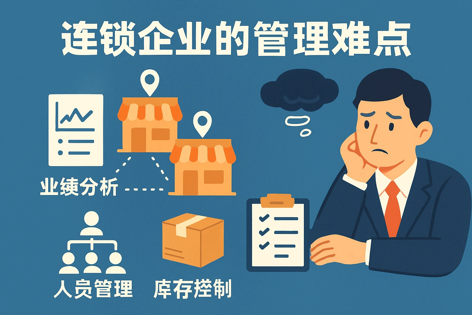 2. 连锁企业的管理难点