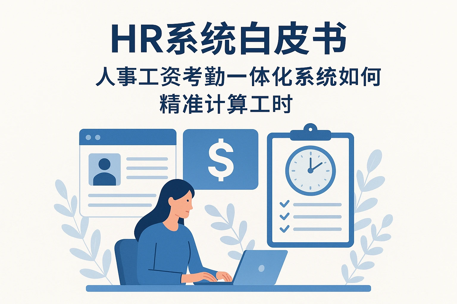 HR系统白皮书：人事工资考勤一体化系统如何精准计算工时